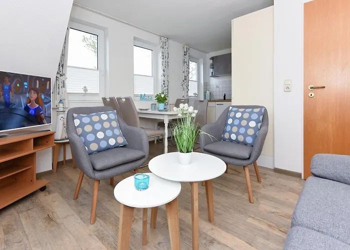 公寓 Haus Am Kajedeich Mit Poolnutzung - Garten - Tischtennis 贝塞尔